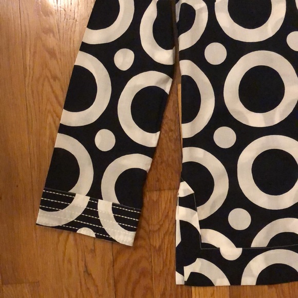 Craig Taylor black/white tunic size M - Picture 6 of 6